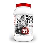 5% Nutrition Rich Piana Shake Time | No-Whey 26G Animal Based Protein Drink | Grass-Fed Beef, Chicken, Whole Egg | No Sugar, Dairy, or Soy (Chocolate)