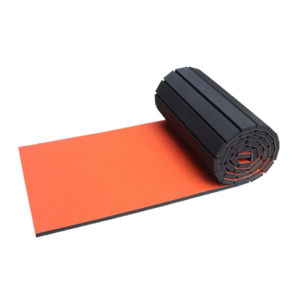 Tappetino da Ginnastica Avvolgibile Durevole Schiuma Lotta Libera Tappetino per Acrobazie in Pista Spessa Tappetini per L'allenamento del Tifo in Palestra per Cheerleading/Yoga ( Size : 2.5cm/m²/0.98i