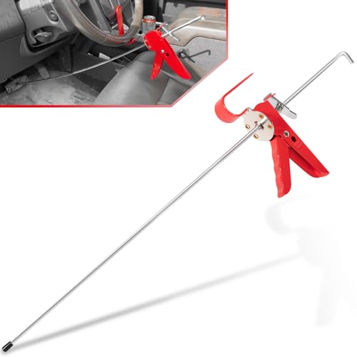 THE393 Pedal Depressor Adjustable 36-Inch Brake Pedal Depressor Stainless Steel Throttle Pedal Depressor Tool for Most Vehicle Repair/Mainte