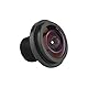 Kameraobjektiv, 5 MP Fisheye CCTV-Kameraobjektiv, M12 x 0,5, 185 ° Weitwinkelobjektiv, 1,7 mm Fokallänge, für Fischaugen-Kamera