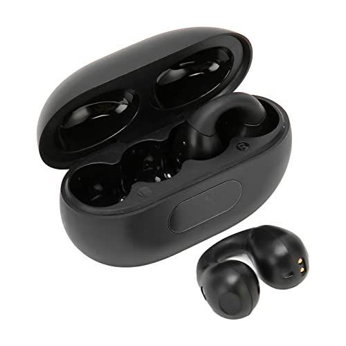 Jopwkuin Auriculares Inalámbricos de Oreja Abierta, Cancelación de Ruido Estéreo Clip de Oreja...