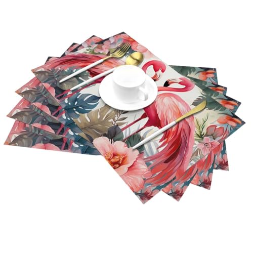 Sets de table PVC antidérapants et lavables protégeant efficacement contre la chaleur - 5