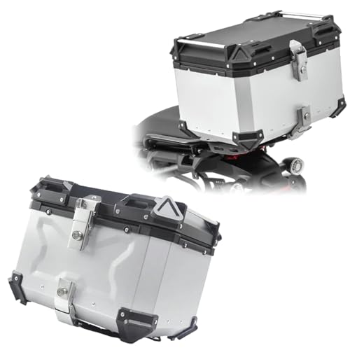 Top case BMW F850 GS étanche en aluminium avec cadre de support