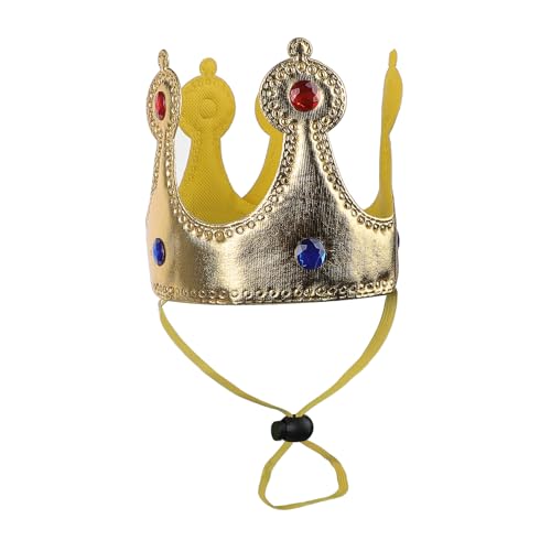 Disfraz King Halloween para Perros Grandes Rojo miniatura 3