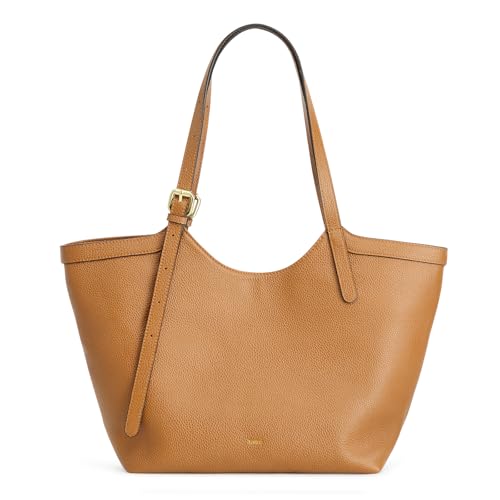 Bolso Kattee de cuero genuino para mujer Hobo Tote miniatura 1