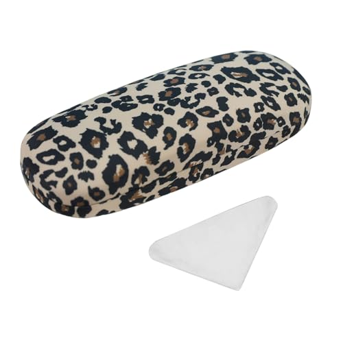 Image of PERFECTSIGHT Hard Shell Eyeglasses Case, PU Leather Protective Glasses Case, Cute Eyeglass Case for Women Men Girls