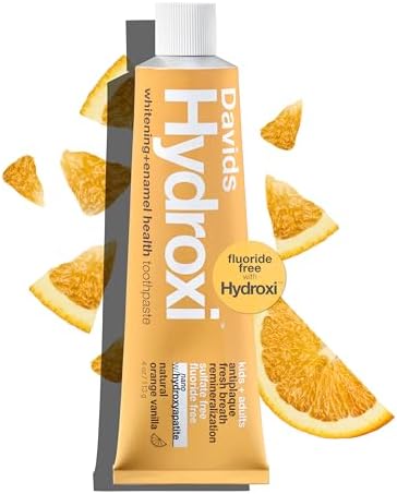 Davids Hydroxi Fluoride Free Nano Hydroxyapatite Toothpaste for E...