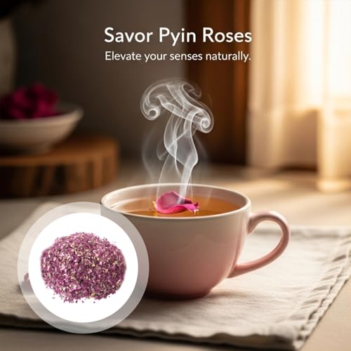 Pétalos de rosa secos 17.6 Fl Oz miniatura 3