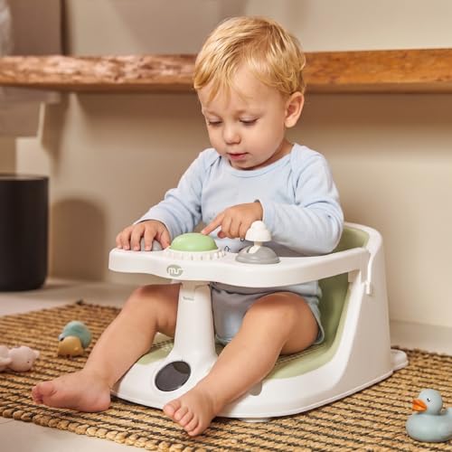 Siège de douche pour bébé antidérapant avec contrôle de température