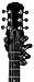 Grip Studios GuitarGrip Male Standard Grip, Left-Handed, Black Metallic (LHGH-106)