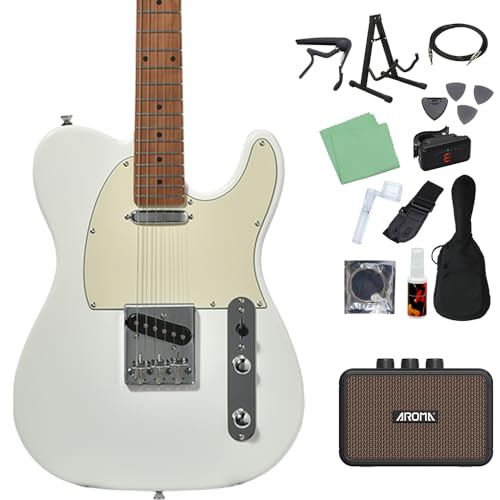 Bacchus BTE-1DX RSM/M エレキギター初心者14点セット 【充電式ミニアンプ付き】 WH エレキギター ユニバースシリーズ バッカス