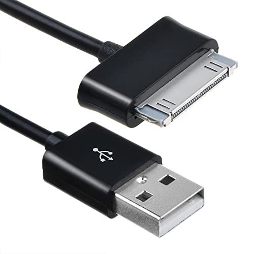 J-ZMQER USB Data/Charging Cable Cord Compatible with Samsung Galaxy Tab 8.9 GT-P1010/W16 GT-P7310/M16 GT-P6200 GT-P7300 GT-P7310 7.7 GT-P6800 GT-P6810/H Tablet
