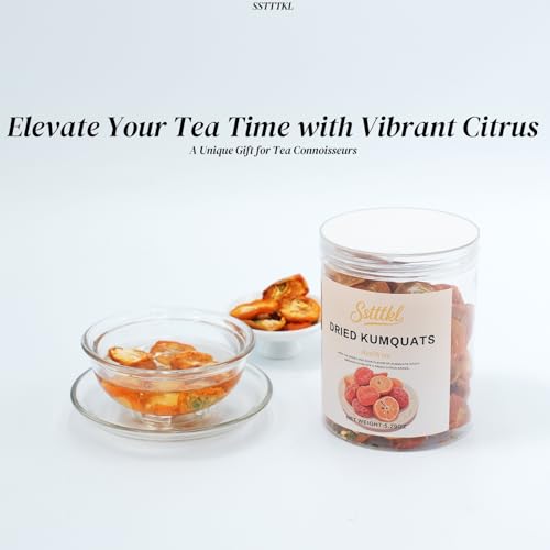 image for SSTTTKL Dried Kumquat for Tea - 5.29oz（150g） | Sweet & Tart Chines
