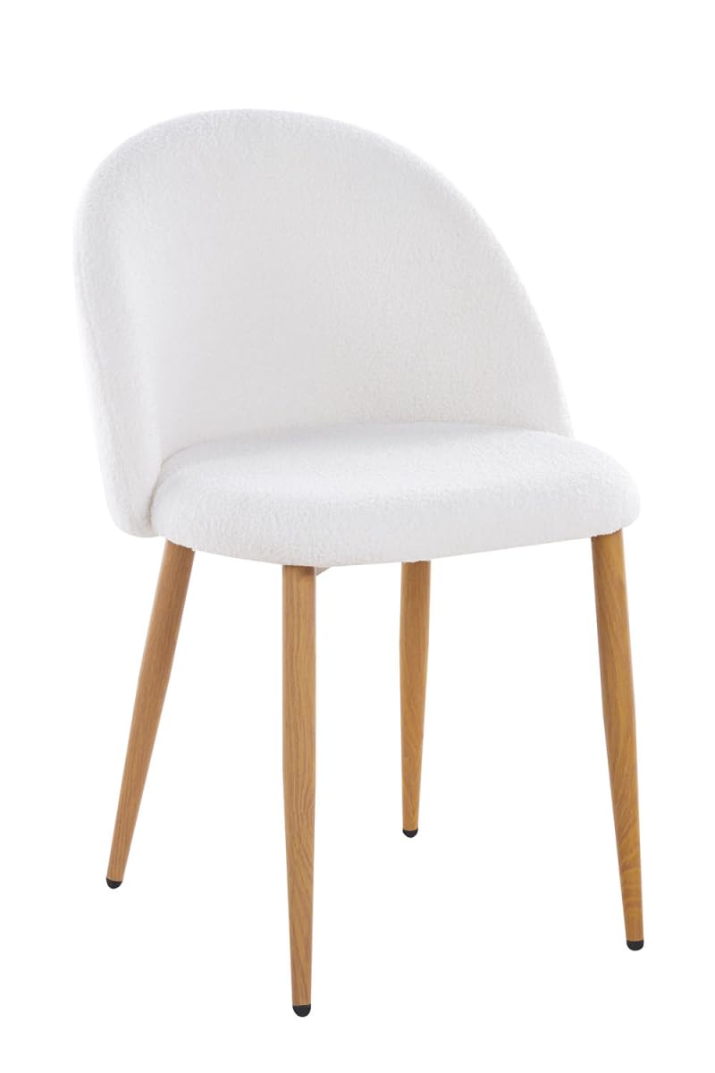 Regalos Miguel - Packs Sillas Comedor - Pack 6 Sillas Vint Borreguito - Blanco