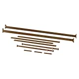 Million Dollar Baby Classic Winston Full Size Bed Conversion Kit, Vintage Gold