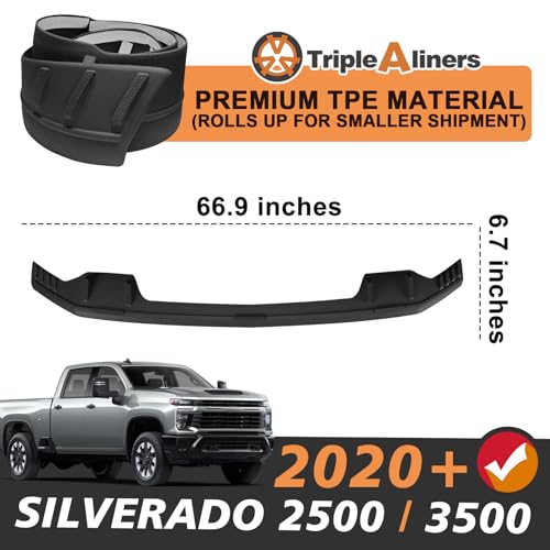 Image of TripleAliners Hood Bug Deflector Protector for 2020+ Silverado 2500 /3500HD
