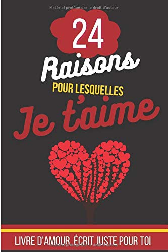 Télécharger Calendrier de l’Avent couple | 24 Raisons pour lesquelles je t’aime à remplir | Edition couple Francais PDF