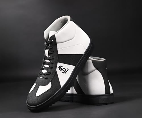 Image of LOUIS STITCH All Day Wear Lace-Up for Men | Comfortable Sneaker | LSP-SNK-AVI-High Ankle Lace-Up