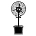 Nebel Ventilator | Spray Kühlung 46L Wassertank Schütteln Kopf | Sprühnebelventilator| Industriesprühventilator | Kommerzielle Wassernebel-Befeuchtungs-Sockelventilatoren
