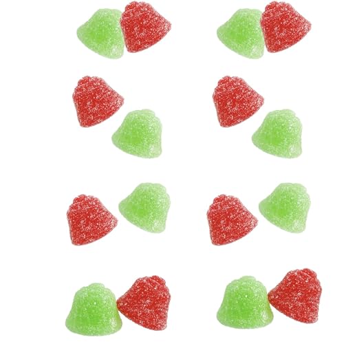 Fruidles Christmas Holiday Jelly Bells Mix Fruit Gummi Candy thumb #2