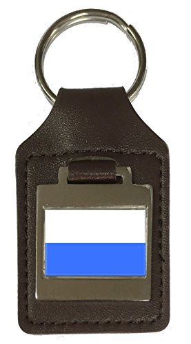 Porte-clés en cuir Pologne Cracow City : accessoire de mode gravé souvenir