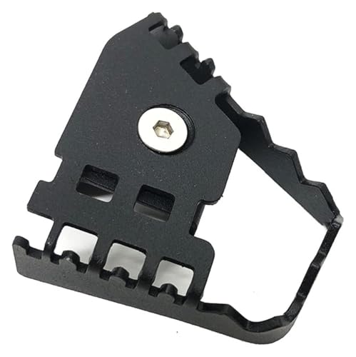 �o�C�N �t�b�g�y�O �X�e�b�v �p LC R1250GS GSA F800GS F700GS F650GS R1200GS ���o�[�y�_���g�剄�� ���A�u���[�L�y�O�p�b�h�G�N�X�e���_�[(�u���b�N)
