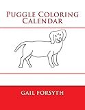Puggle Coloring Calendar