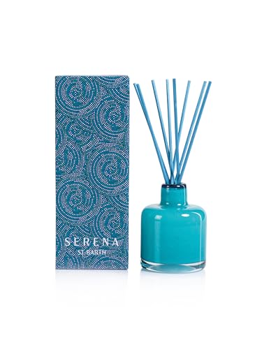 Aqua Palm Zodax Serena Saint Barth Reed Diffuser Azure Blue 4 oz