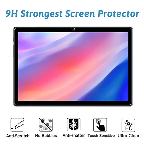 GOZOPO Protecteur d'écran pour Teclast P20HD/Teclast M40 10,1 pouce [Résistant aux rayures ] Film de Verre Trempé pour Teclast P20HD 10.1/ Teclast P20S/ Teclast M40/ M40 Pro/ M40S