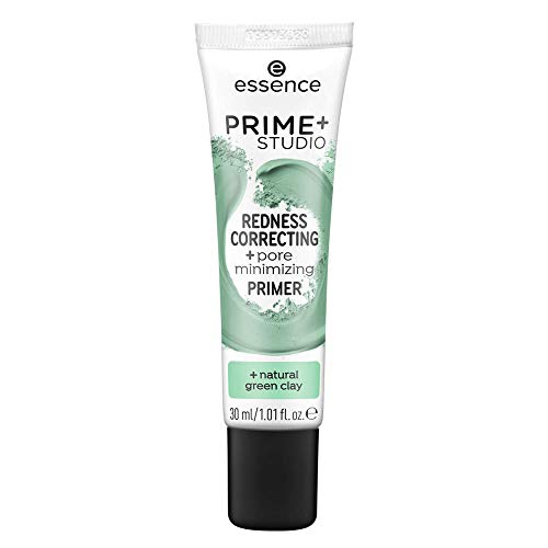 Essence Prime + Studio Corrector De Rojeces + Primer Minimizador De Poros