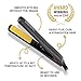 CHI Original Ceramic Flat Iron, Straightener For A Smooth Finish, Ceramic Floating Plates, Quick Heat Up, Analog On/Off Switch, 1
