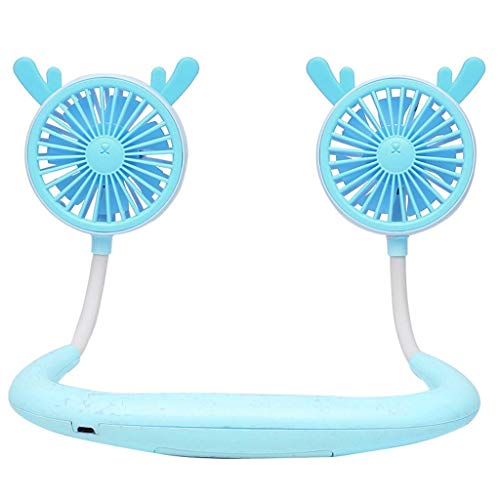 Mini Fan USB Charging Portable Outdoor Sports Can be hung around your neck Lazy fan fan charging