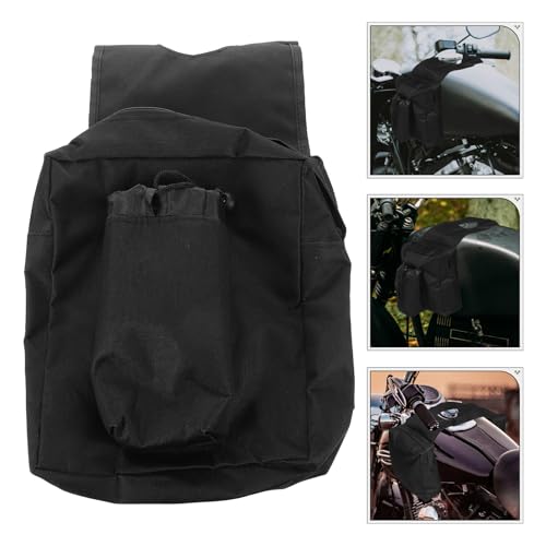 MAGICLULU Bolsa de Silla para ATV de Tela Oxford 600d con Bolsillos Dobles, Bolsa de Herramientas para Motocicleta Off-road, Equipaje Frontal Resistente para Powersports miniatura 7