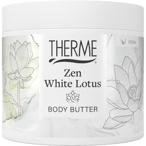 Mantequilla Therme Zen White Lotus de 225 g para hidratación corporal