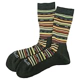 [モンベル] 靴下 レディース メリノウール ウォーキング ソックス 1118425 (ダークグリーン(DGN) /M（23～25cm）)