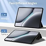 TGK-Case-for-OnePlus-Pad-2-121-inch-Tablet-Trifold-Smart-Stand-Cover-Black