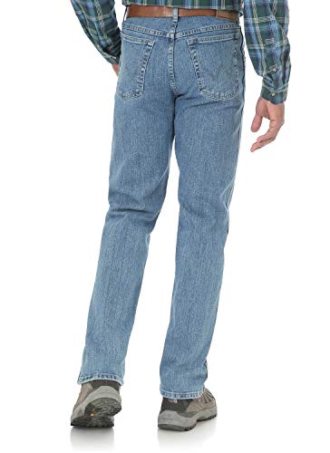 Wrangler Men's Performance Series Relaxed Fit Jeans - Light Stone, Light Stone, 42X32