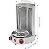 3000W Elektrischer Shawarma Grill - Vertikaler Drehgrill Für Döner & Kebab Bis 10 Kg