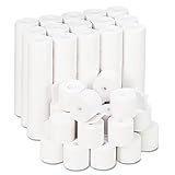 Universal 22200 Adding Machine/Calculator Roll, 16 lb, 1/2-Inch Core, 2-1/4-Inch x 165 ft, White, 100/CT