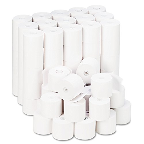 Universal 22200 Adding Machine/Calculator Roll, 16 lb, 1/2-Inch Core, 2-1/4-Inch x 165 ft, White, 100/CT