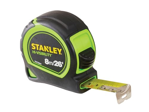 Ruban adhésif de mesure Stanley haute visibilité pour rénover la maison