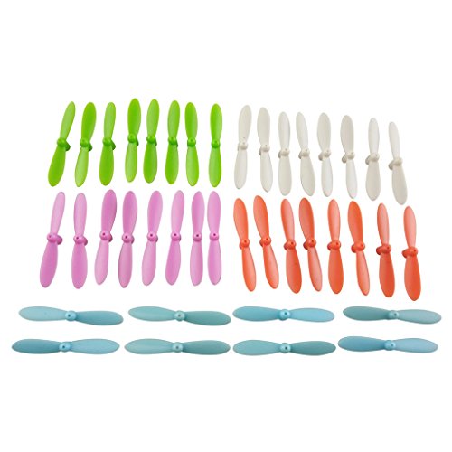 sea jump accessories hot selling products 40PCS propeller for Cheerson Cx-10 CX-10A CX-10 V676 aircraft remote control helicopter blade