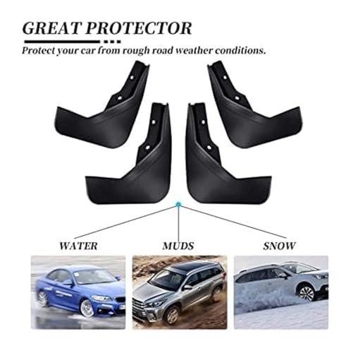 Guardabarros para KIA Sorento 2014-2016 con protección total contra salpicaduras 3