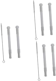 ibasenice 3 Conjuntos De Mordedor Infantil Playset Palha Portátil Brinquedos Calmantes Para Crianças Bebês Haste Molar Silicone Mordedor De Bebê Crianças Mordedor Molar Dentição Vara De