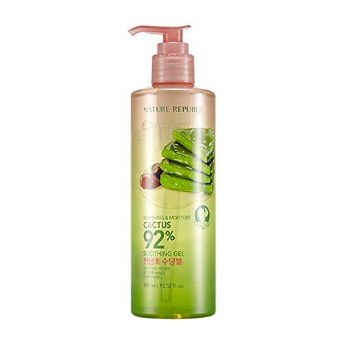 Nature Republic Soothing & Moisture Cactus 92% Soothing Gel 400ml / 13.52 fl.oz