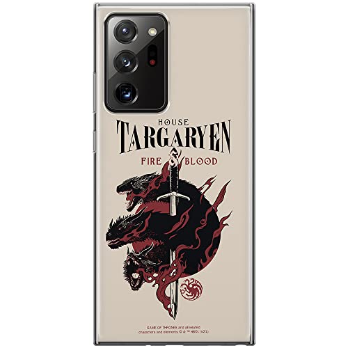 ERT GROUP Funda para Samsung S20 Ultra Original y Licencia Oficial Juego de Tronos Patrón 006 Se Adapta Perfectamente a la Forma del teléfono móvil Carcasa de TPU