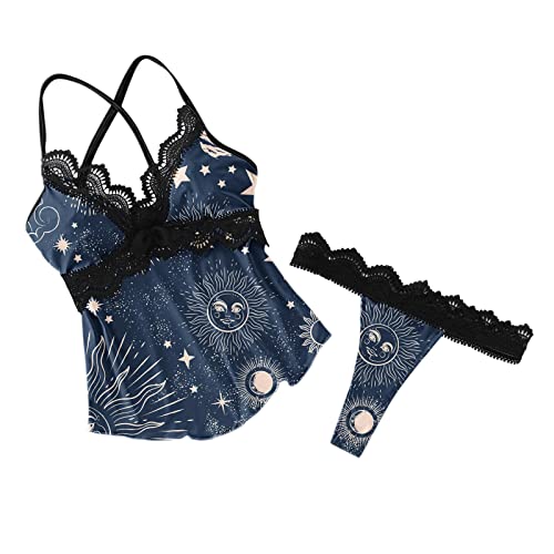 Briskorry Pyjama voor dames, kort, jarretels, ondergoed met shorts, sexy vrouwen, huispak, kant, lingerieset, slank… - Afbeelding 6