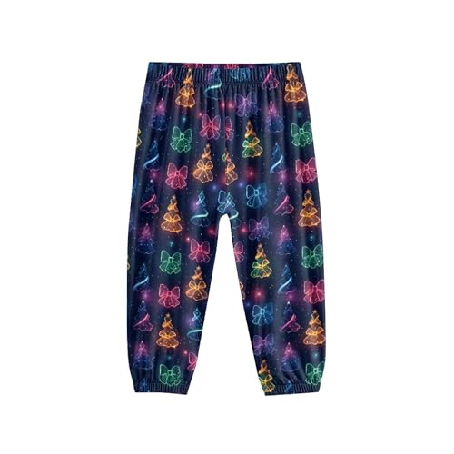 Image of Unisex Little Kids Yoga Trousers Bohemian Beach Pants Baggy Harem Activewear for Boys and Girls Age 3-10