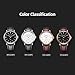 Watch for Men,Minimalist Mens Watches with Leather Strap and Replaced Steel Watch Band (Black/Gold)