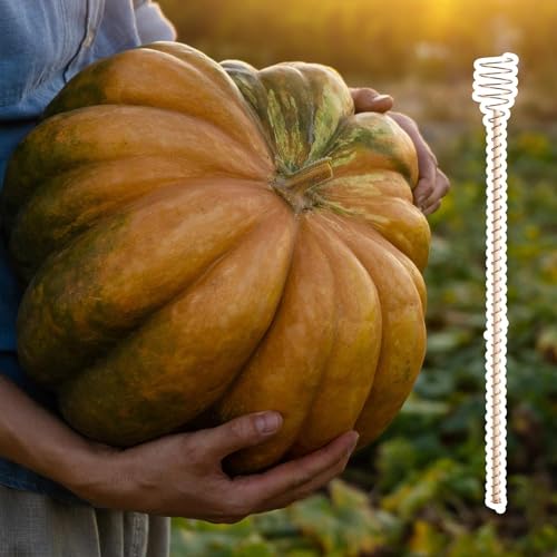 20 peças de estacas de plantas de eletrocultura antena de jardinagem de cobre de 30 cm no sentido ho